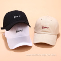 Custom embroidered logo man baseball cap